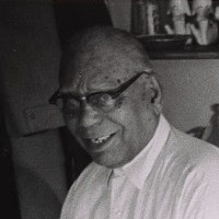 Joseph E. Yoakum, c.1969. Photo by Roger Vail. Whitney Halstead Papers, 1920–82, Archives of American Art,Smithsonian Institution, Washington, DC
