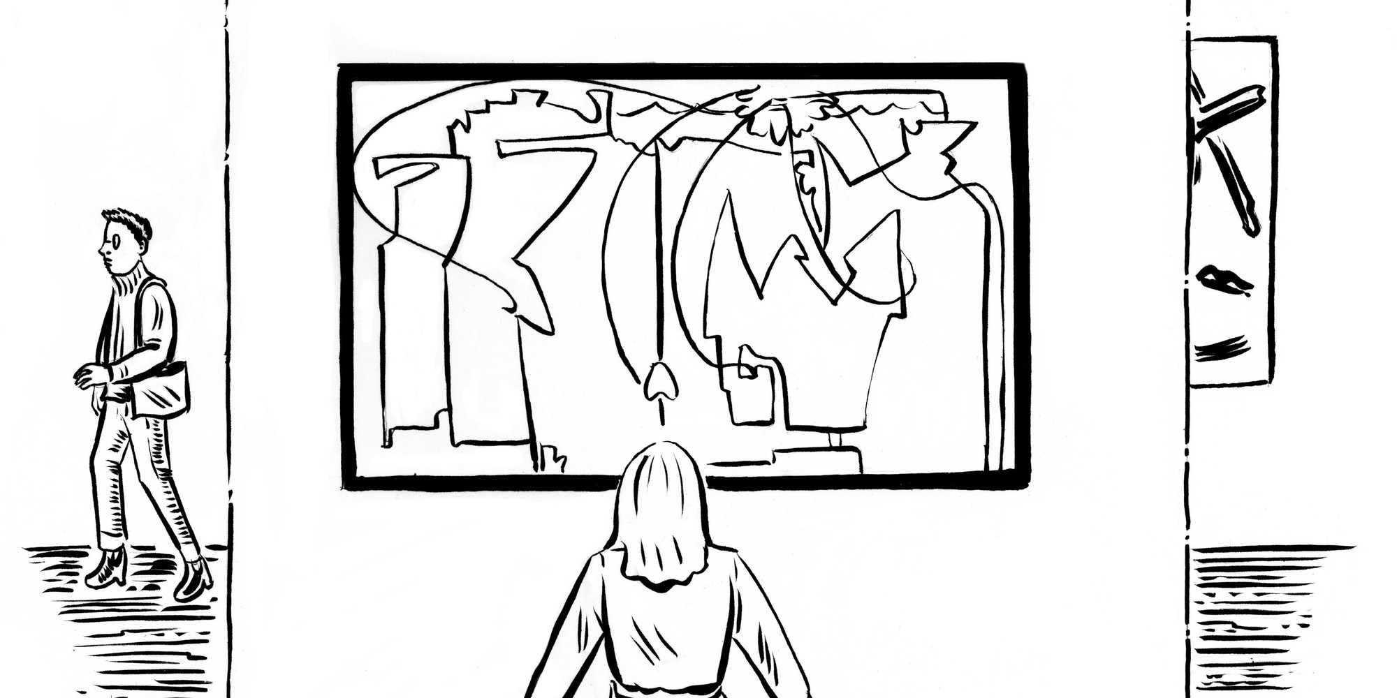 A panel from Ali Fitzgerald’s Iconic, 2022. Courtesy the artist