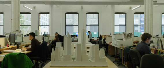 A still from Amie Siegel’s The Architects. 2014
