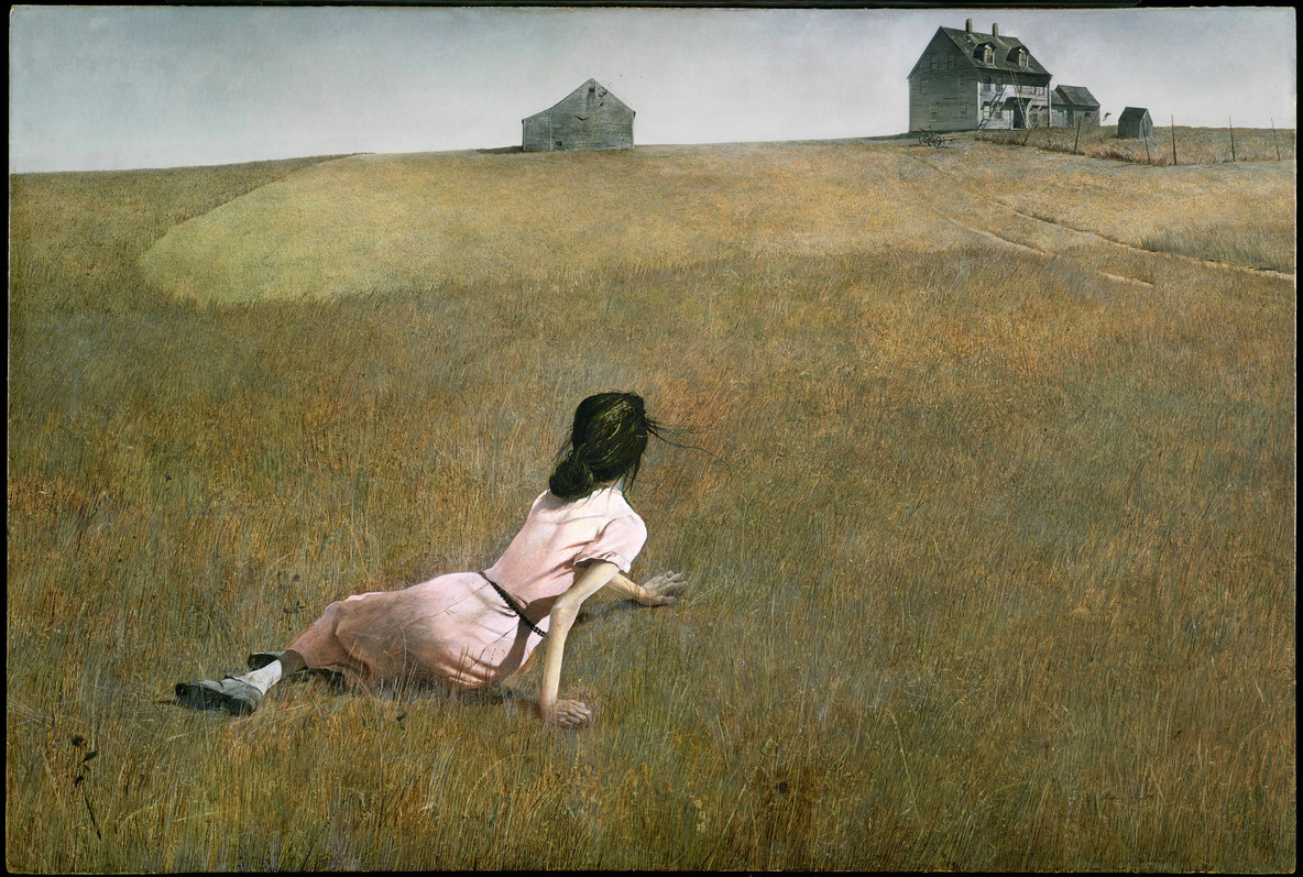 Andrew Wyeth. Christina’s World. 1948. Tempera on panel