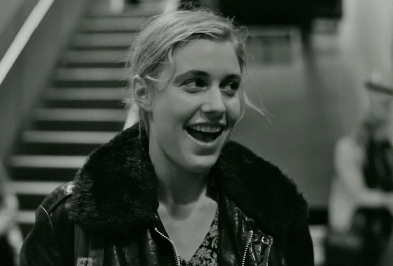 Frances Ha. 2012. USA. Directed by Noah Baumbach. The Museum of Modern Art, New York. Film Study Collection Image description: A black-and-white image frames the smiling face of Greta Gerwig in character as Frances Ha