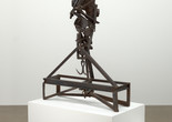 Melvin Edwards. The Lifted X. 1965. Steel, 65 × 45 × 22&#34; (165.1 × 114.3 × 55.9 cm). Committee on Painting and Sculpture Funds. © 2024 Melvin Edwards/Artists Rights Society (ARS), New York