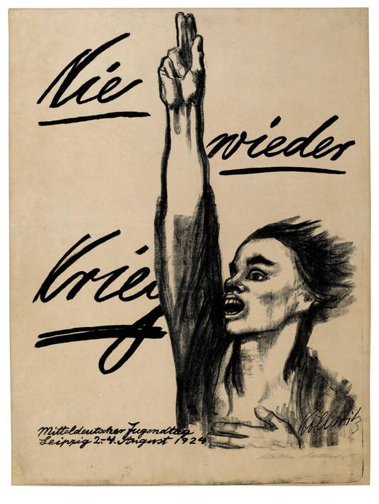 Käthe Kollwitz. Never Again War (Nie Wieder Krieg). 1924