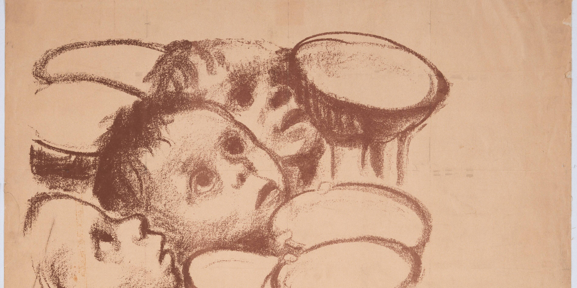 Käthe Kollwitz. Ask the Women and Children Whom Hitler Is Starving Whether Rationing Is Too Great a “Sacrifice”. 1942. Lithograph, 55 3/4 × 39 13/16" (141.6 × 101.2 cm). Gift of the Office of War Information. The Museum of Modern Art, New York. Gift of the Office of War Information