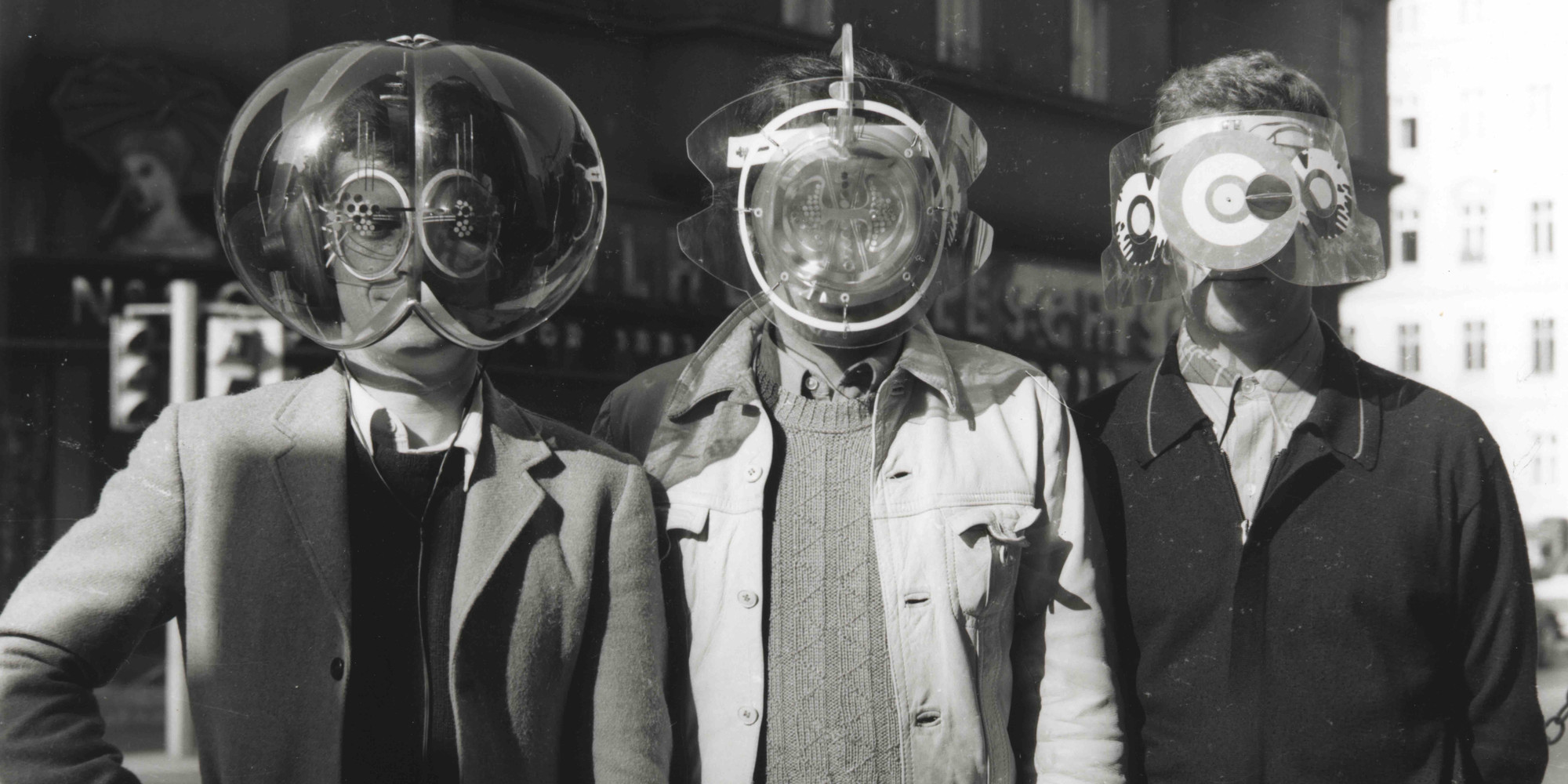 Haus-Rucker-Co, Laurids-Zamp-Pinter Environment Transformer/Flyhead, 1968. Photo: Ben Rose. Archive Zamp Kelp