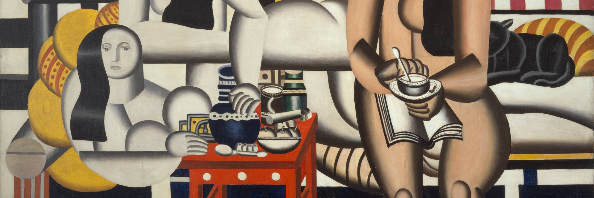 Fernand Léger. Three Women. 1921–22. Oil on canvas, 6&#39; 1/4&#34; × 8&#39; 3&#34; (183.5 × 251.5 cm). The Museum of Modern Art, New York. Mrs. Simon Guggenheim Fund. © 2024 Artists Rights Society (ARS), New York/ADAGP, Paris