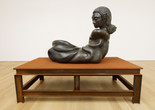 Thomas Schütte. Bronzefrau Nr. 17 (Bronze Woman No. 17). 2006. Patinated bronze on steel table, 80 3/8 × 49 1/4 × 98 1/2″ (204 × 125 × 250 cm). The Art Institute of Chicago. Through prior gifts or bequests of Leo S. Guthman, Fowler McCormick, Albert A. Robin, Marguerita S. Ritman, Emily Crane Chadbourne, Florence S. McCormick, and Judith Neisser; purchased with funds provided by Per Skarstedt; 20th Century Purchase and Robert and Marlene Baumgarten funds. Photo: The Art Institute of Chicago/Art Resource, New York. © 2024 Thomas Schütte/Artists Rights Society (ARS), New York/VG Bild-Kunst, Bonn