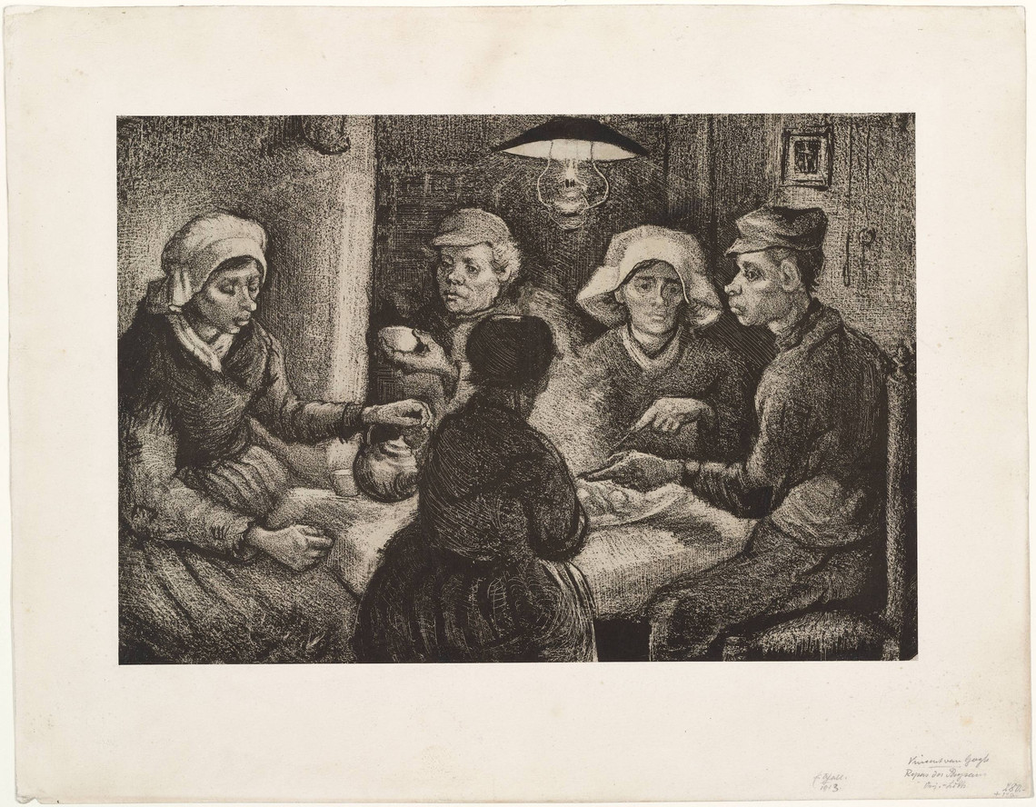 Vincent van Gogh. The Potato Eaters. 1885