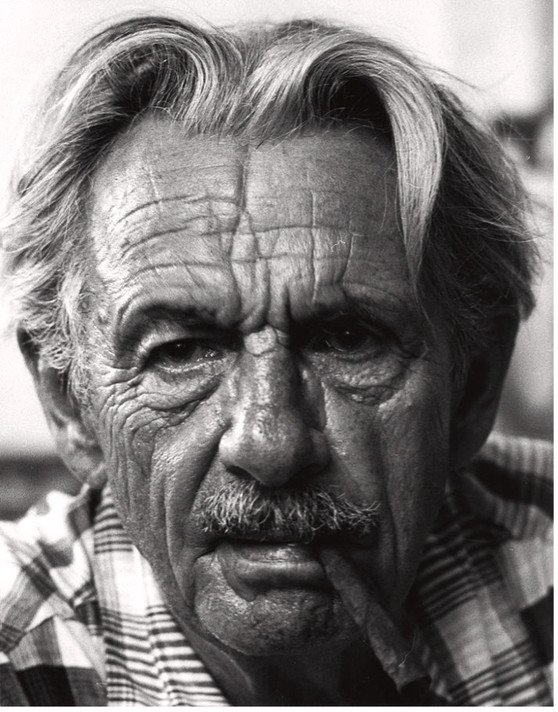 Thomas Hart Benton at Martha’s Vineyard, Massachusetts, in 1965