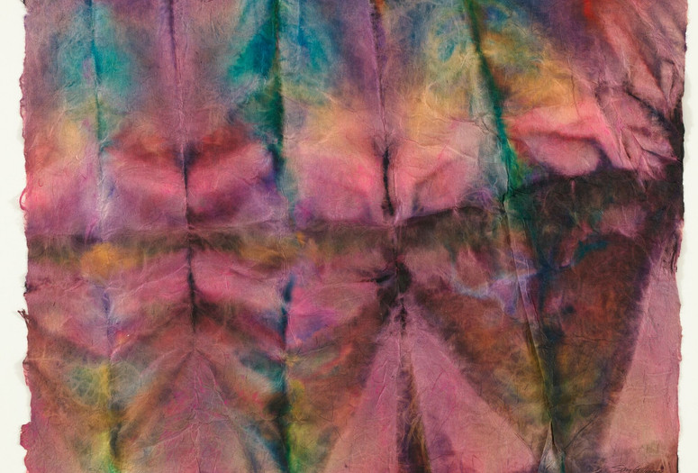 Sam Gilliam. Untitled. 1971. Dye stain on mulberry paper. The Museum of Modern Art, New York. Acquired with matching funds from The Lily Auchincloss Foundation, Inc. and the National Endowment for the Arts. © Sam Gilliam/Artists Rights Society (ARS), New York