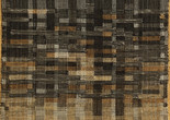 Credit: Anni Albers. Tapestry. 1948. Handwoven linen and cotton. The Museum of Modern Art, New York. Edgar Kaufmann, Jr. Purchase Fund. © 2024 The Josef and Anni Albers Foundation/Artists Rights Society (ARS), New YorkImage description: A handwoven tapestry in a checkerboard pattern that shifts from dark black to light beige from top to bottom. Streaks of white are threaded through the intersecting rectangles in the center.