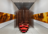 Montien Boonma. House of Hope. 1996–97. Herbs, spices, natural binders, cotton string, painted wood, and steel. Gift of Dakis and Lietta Joannou. © 2024 Montien Boonma. Courtesy of the Montien Boonma Estate