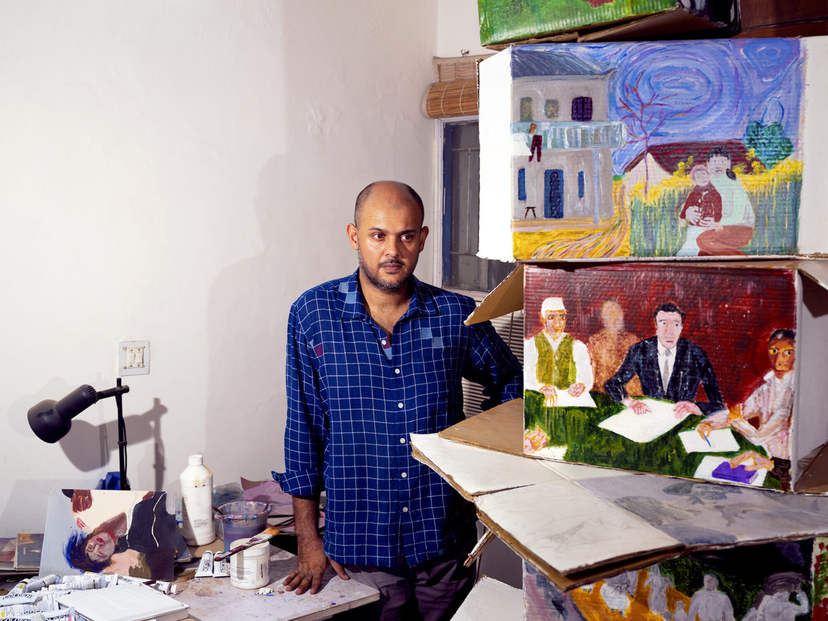 Self-portrait of Sohrab Hura