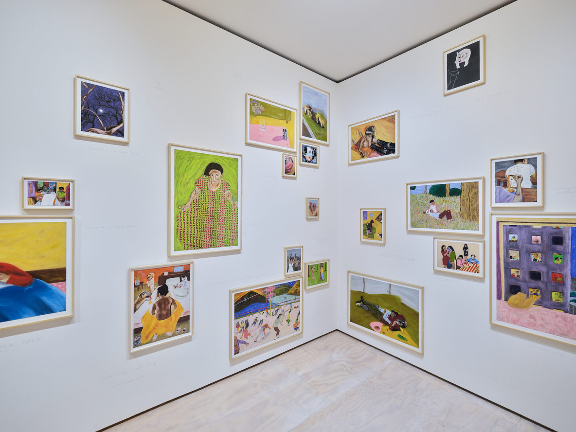 Installation view of Sohrab Hura: Mother at MoMA PS1