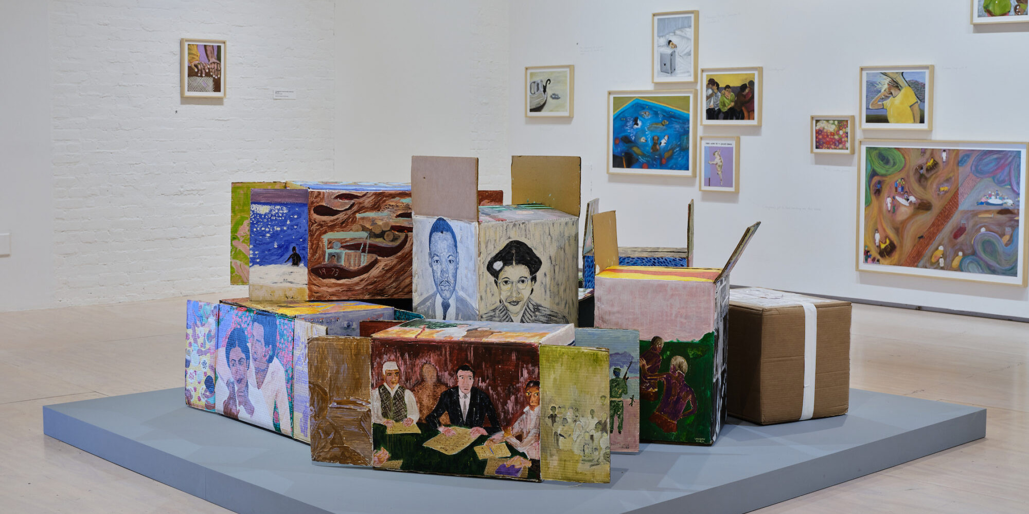 Installation view of Sohrab Hura: Mother, MoMA PS1, October 10, 2024–February 17, 2025. Photo: Steven Paneccasio