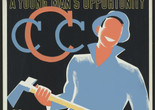 Civilian Conservation Corps poster promoting work opportunities in Illinois. Library of Congress, Washington, DC
