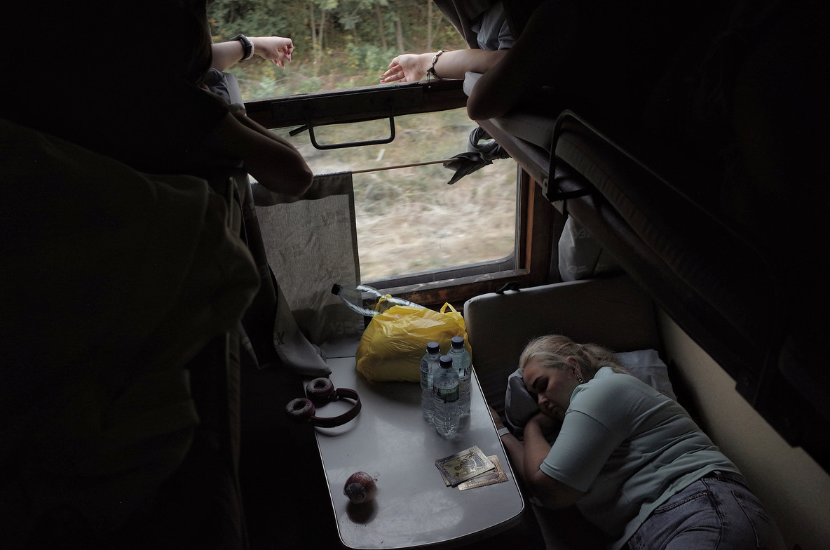 Lisa Bukreyeva. Pokrovsk Civilian Evacuation. 2024