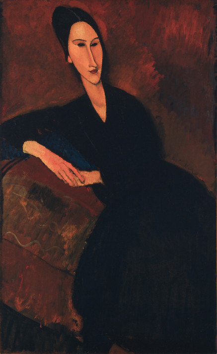 Amedeo Modigliani. Anna Zborowska. 1917. Oil on canvas