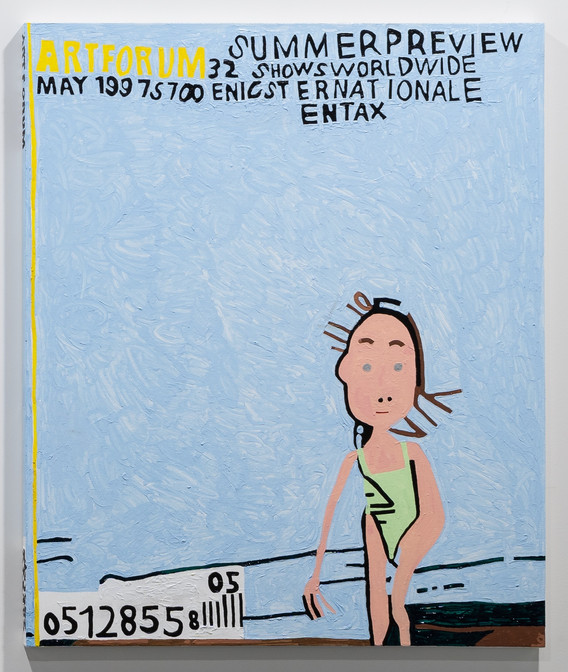 Marlon Mullen. Untitled. 2024. Acrylic on canvas
