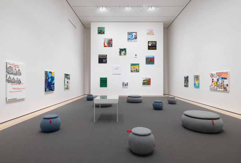 Installation view of the exhibition Projects: Marlon Mullen, The Museum of Modern Art, New York, December 14, 2024–April 20, 2025. Photo: Jonathan Dorado