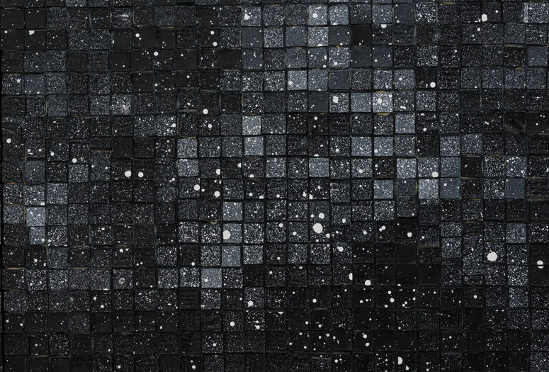 Jack Whitten. Homecoming: For Miles. 1992. Acrylic on canvas. Frank and Eliane Demaegd-Breynaert, Belgium. Photo: Peter Cox