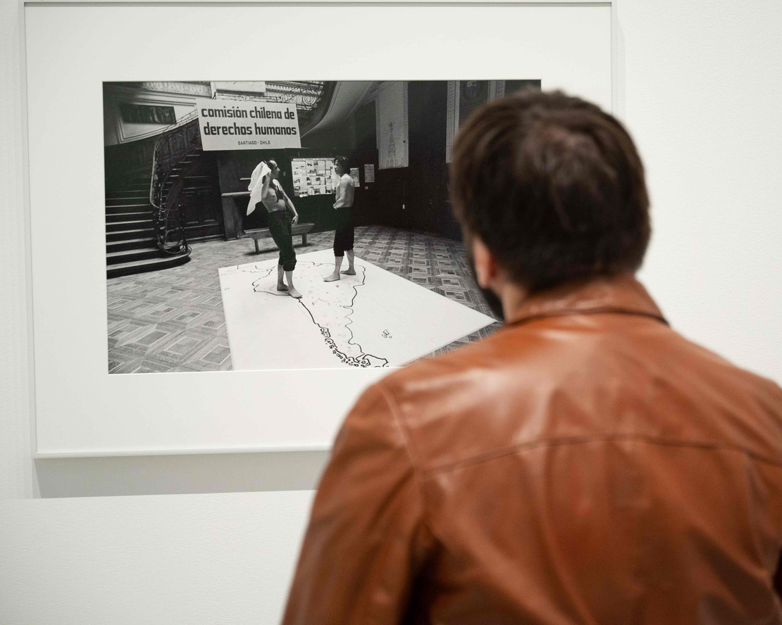 Samora Pinderhughes at MoMA with Las Yeguas del Apocalipsis’s La Conquista del America (1989–2019)