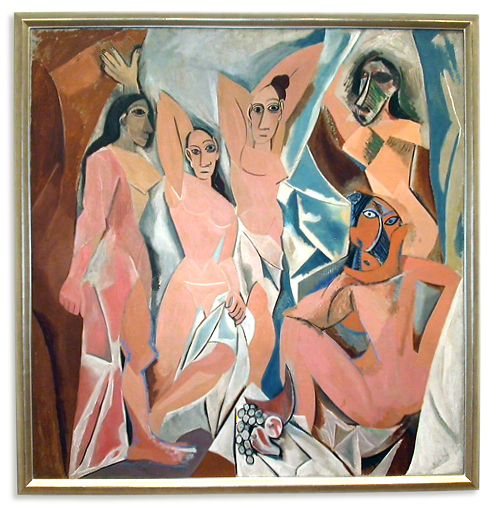 P.Picasso - Les Demoiselles d'Avignon 