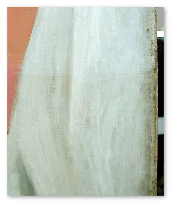 Fig. 3-example of varnish removal