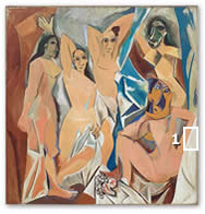 Pablo Picasso. Les Demoiselles d'Avignon. 1907.