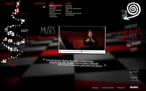 timburton_site_v1_theme Design #1 Works Theme page