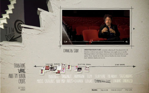 timburton_site_v3_theme Design #3 Works Theme page