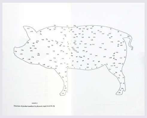 Detail from PIG 05049. Christien Meindertsma with Julie Joliat. 2004-2006. 05049