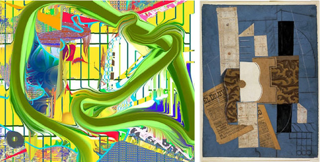 picasso guitar 1913. Right: Pablo Picasso. Guitar.