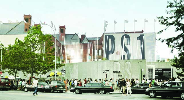 Rendering of Pole Dance at MoMA PS1. Designed by Solid Objectives - Idenburg Liu (SO - IL). Photo courtesy SO - IL