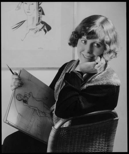 Hilla Rebay in her Carnegie Hall studio, 1935. The Hilla von Rebay Foundation Archives. Photo: Eugene Hutchinson
