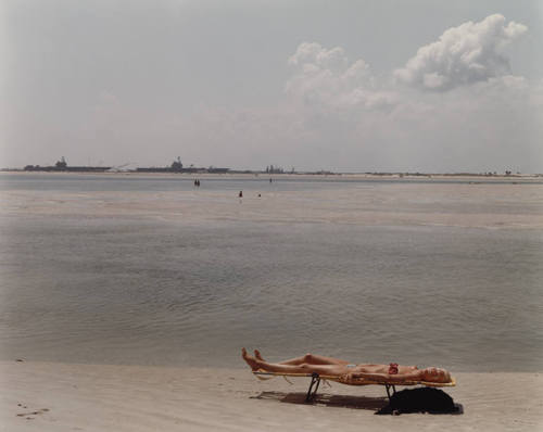 Joel Sternfeld. Little Talbot Beach, Florida. September 1980. Chromogenic color print, printed 1980, 13 9/16 x 16 15/16" (34.5 x 43.1 cm). Gift of Beth Goldberg Nash and Joshua Nash. © 2010 Joel Sternfeld