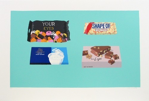 Julia Jacquette. Four Sweets. 1995
