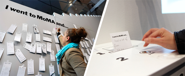 Cards displayed in lobby during Phase 1; card scanner during Phase 2