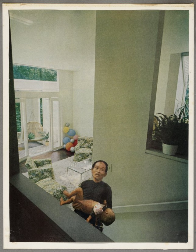 Martha Rosler (American, born 1943). Balloons, from the series House Beautiful: Bringing the War Home. 1967-72. Cut-and-pasted printed paper on board. 15 1/8 x 11 5/8" (38.4 x 29.5 cm). Richard S. Zeisler Bequest (by exchange) and The Modern Women's Fund Committee of The Museum of Modern Art, 2011