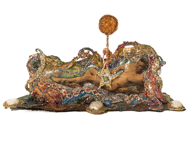 Thomas Lanigan-Schmidt. Lollipop Knick Knack (Let’s Talk About You), c. 1968-69. Mixed media. 9 x 16 x 5 1/2 inches. Courtesy Pavel Zoubok Gallery. Thomas Lanigan-Schmidt. Lollipop Knick Knack (Let’s Talk About You), c. 1968–69. Mixed media. 9 x 16 x 5 1/2 inches. Courtesy Pavel Zoubok Gallery.