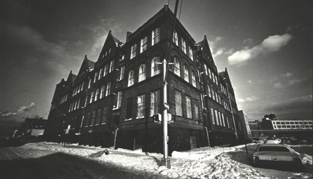 Exterior photograph of MoMA , c. 1978. Photographer unknown. MoMA PS1 Archives, VIII.I.27.