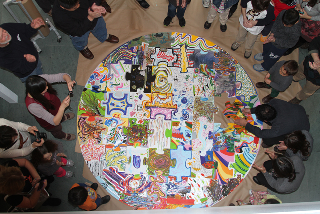 Placing the final piece