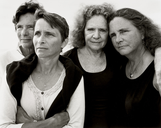 Nicholas Nixon. The Brown Sisters, Truro, Massachusetts. 2011. Gelatin silver print. Gift of the artist. © 2013 Nicholas Nixon