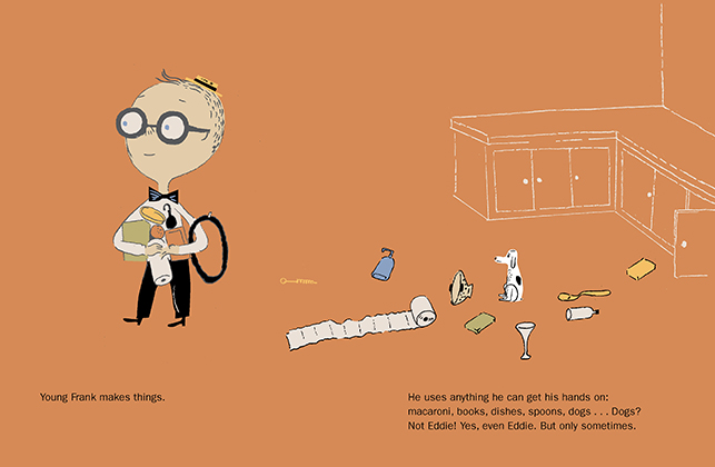 Spread from <i>Young Frank, Architect</i> Spread from <i>Young Frank, Architect</i>