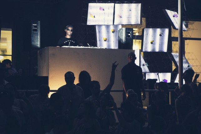 The Principals' stage set design for Warm Up 2013 at MoMA PS1. Photo: Charles Roussel