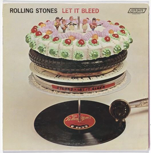 Robert Brownjohn, American, 1926-1970. Let It Bleed.1969. Lithograph. 12 3/8 x 12 3/8″ (31.4 x 31.4 cm)