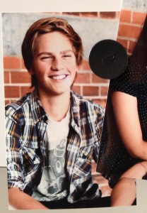 Robin's photo on the wall in the Blikopener Spot