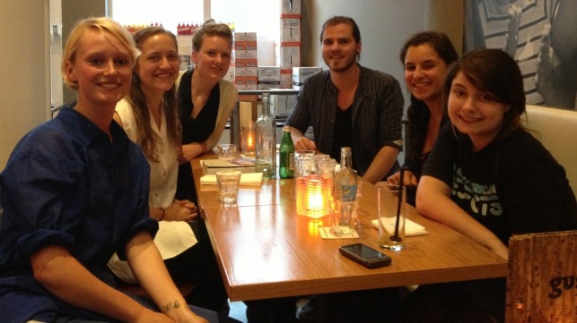 From left to right: Martine, myself, Margriet, Bram, Lara, Yaël