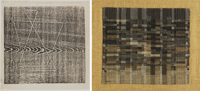 Josef Albers. Tlaloc. 1944. Anni Albers. Tapestry. 1948