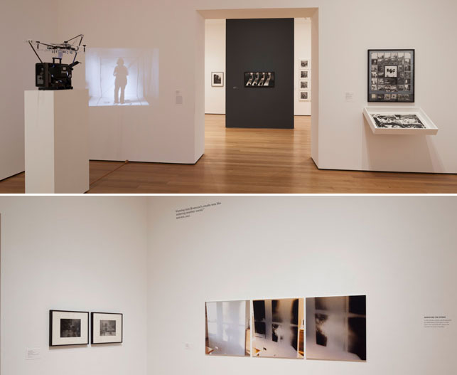 Installation views of A World of Its Own: Photographic Practices in the Studio, The Museum of Modern Art, February 8–October 5, 2014